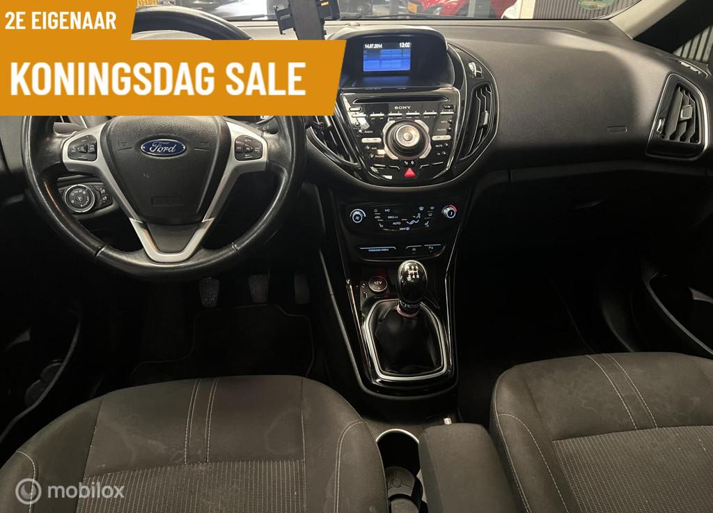 Ford B-Max 1.0 EcoBoost Titanium 2e eig - Distr verv - Airco, Voorwielaandrijving, Euro 5, Gebruikt, Bedrijf