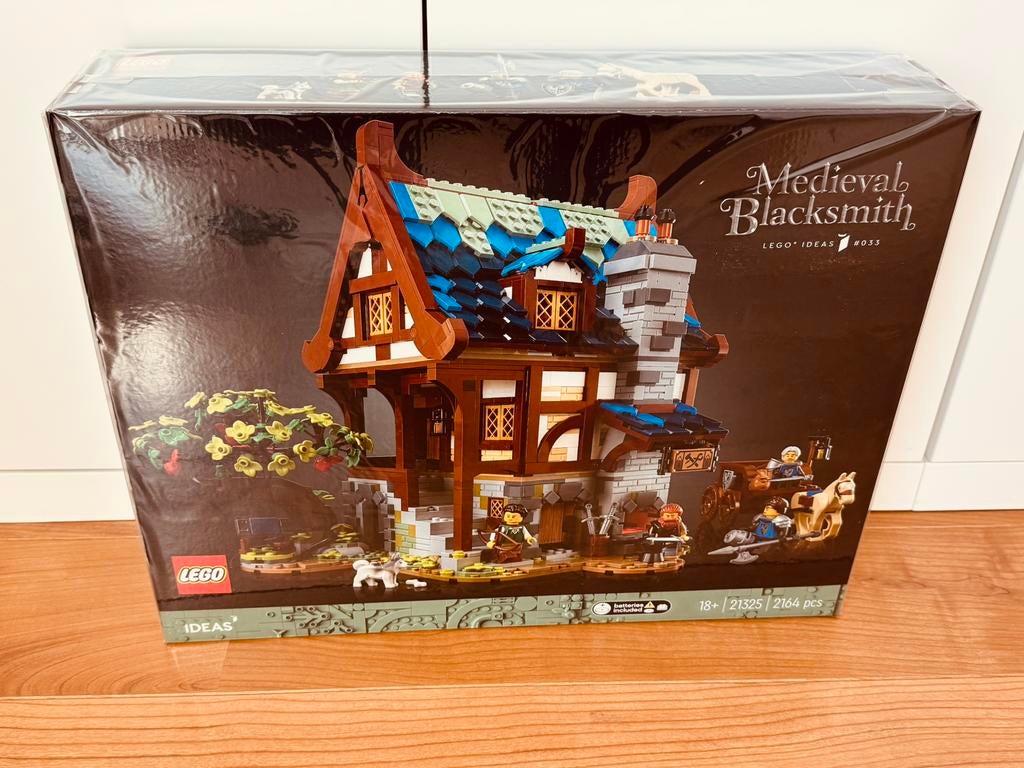 Lego Ideas 21325 Middeleeuwse Smid (nieuw), Kinderen en Baby's, Speelgoed | Duplo en Lego, Ophalen, Nieuw, Complete set, Lego