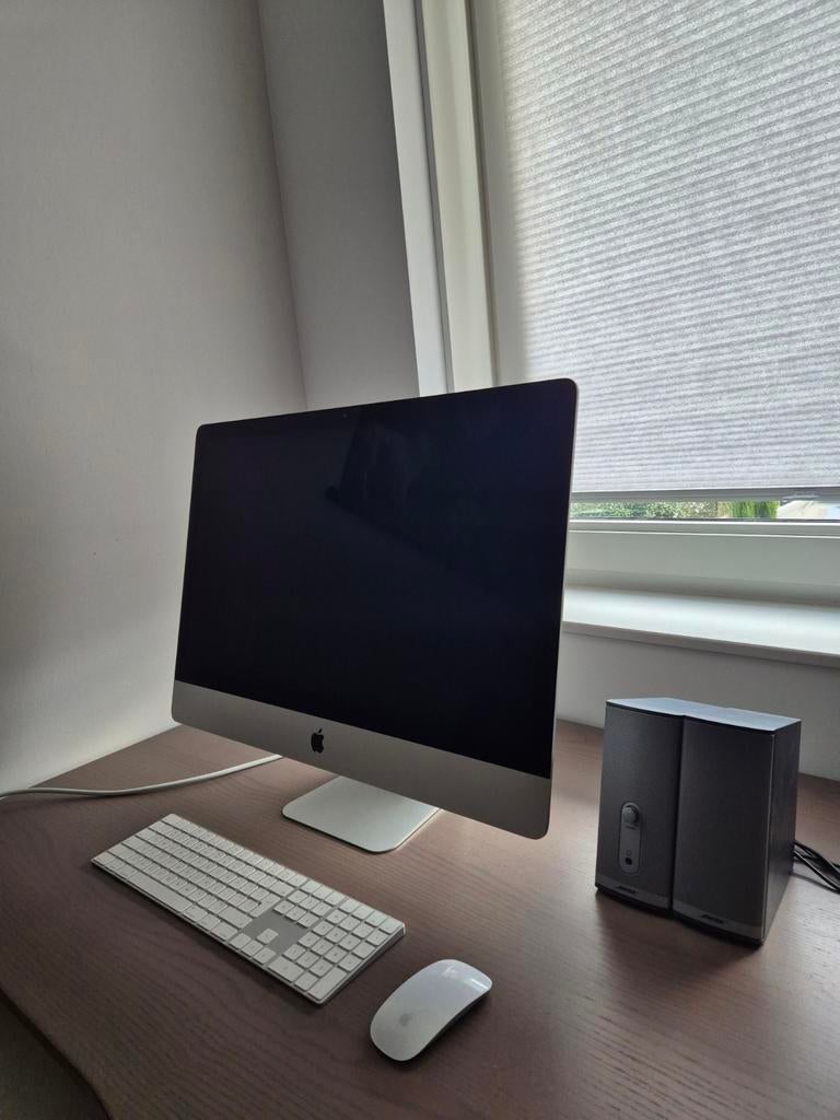 27" iMac 5K Retina (2017) - 40GB RAM, 500GB HDD, Computers en Software, Apple Desktops, Zo goed als nieuw, iMac, HDD, 3 tot 4 Ghz