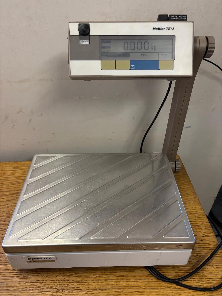 Mettler TE6 weegschaal max. 6Kg, Ophalen, Winkelweegschaal, 1 tot 500 gram, Digitaal