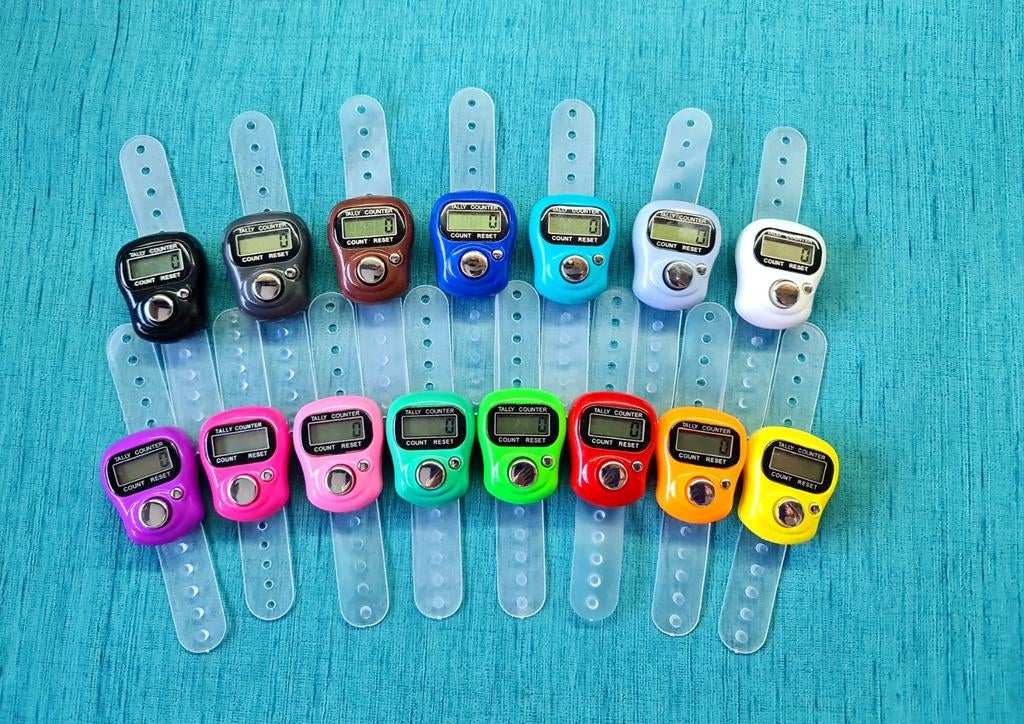 Digitale toerenteller, in 15 kleuren verkrijgbaar., Verzenden, Nieuw, Breien of Haken, Overige typen