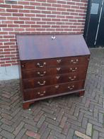 Antieke Georgian Engelse Mahonie Klep Secretaire, Antiek en Kunst, Antiek | Meubels | Kasten, Ophalen