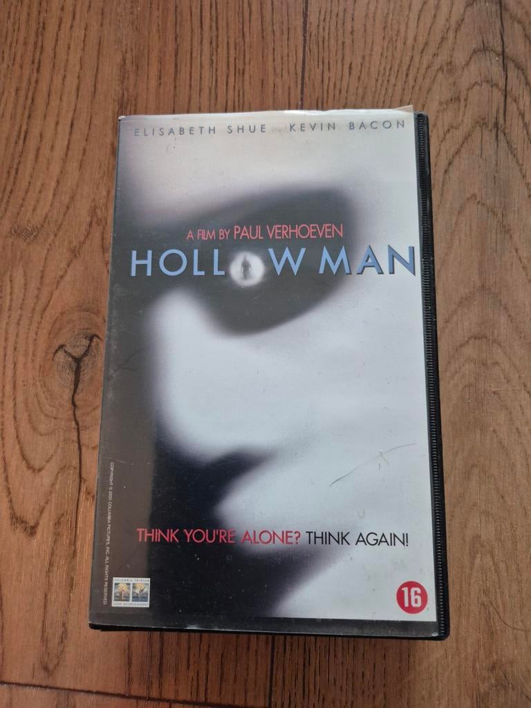 Hollow Man videoband - Paul Verhoeven, Kevin Bacon, Cd's en Dvd's, VHS | Film, Vanaf 16 jaar, Ophalen of Verzenden, Gebruikt, Science Fiction en Fantasy