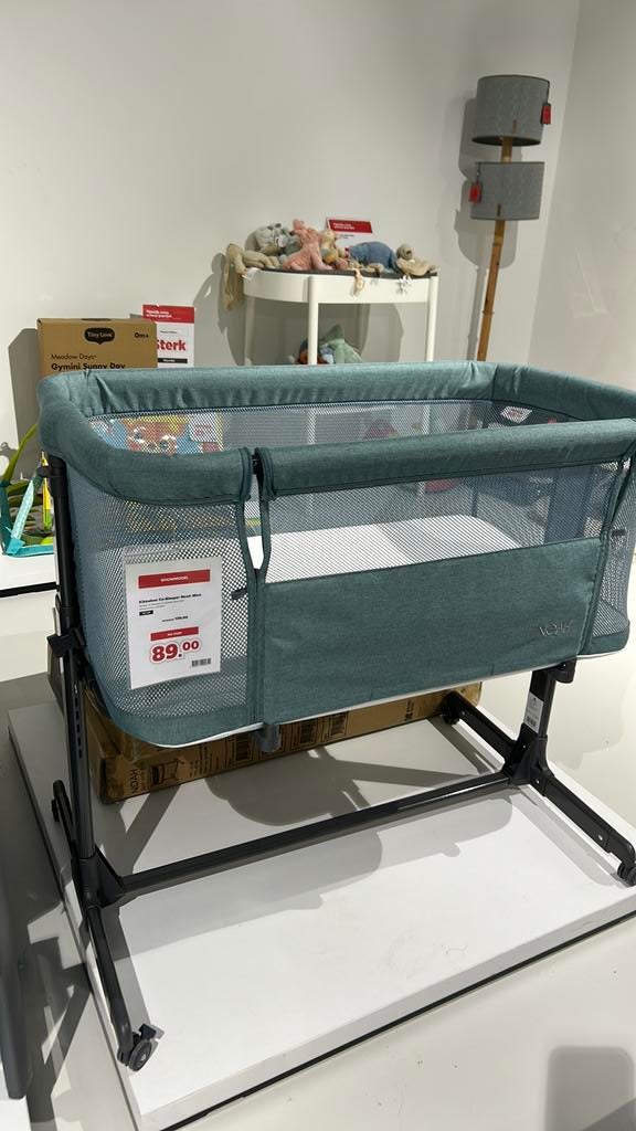Co-sleeper Kikkaboo Noah mint, Ophalen, Nieuw, Wieg