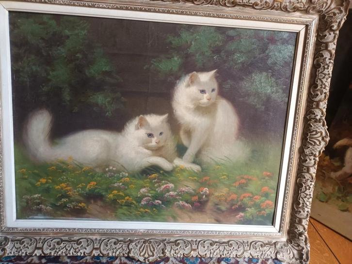 Prachtig Schilderij Hongaarse School Beno Boleradsky, Antiek en Kunst, Kunst | Schilderijen | Klassiek, Ophalen of Verzenden