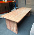 Eettafel bruuts 240cm, Ophalen, Rechthoekig, Hout