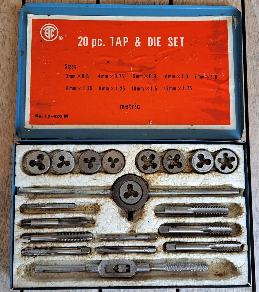 Draadtapsnijset, Doe-het-zelf en Verbouw, Gereedschap | Handgereedschap, Ophalen, Gebruikt