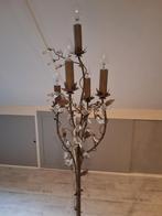 Bronzen vloerlamp, zgan, Ophalen, Klassiek, Zo goed als nieuw, Metaal