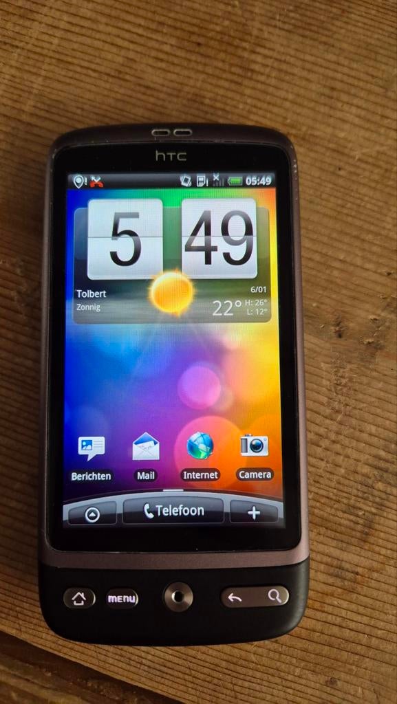 HTC Wildfire vintage smartphone, Telecommunicatie, Mobiele telefoons | HTC, Ophalen of Verzenden, 3 tot 6 megapixel, HTC