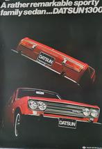 Datsun 1300 - 60er jaren, Rechthoekig Staand, Verzenden, Deurposter of groter, Zo goed als nieuw