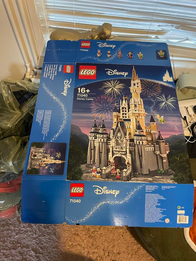 Lege LEGO Disney Kasteel doos 71040, Ophalen, Gebruikt, Losse stenen, Lego