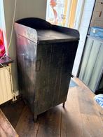 Vintage industrieel metalen kastje met lade, Ophalen