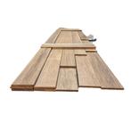 Hardhouten planken geschaafd 1.8x18.5 cm - nr: HP169