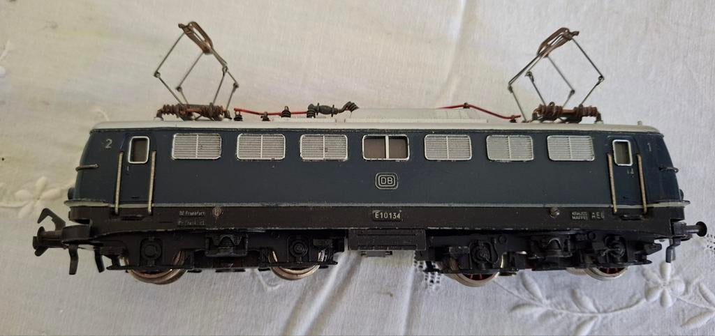 Fleischmann HO Locomotief E10134 DB, Hobby en Vrije tijd, Modeltreinen | H0, Ophalen of Verzenden