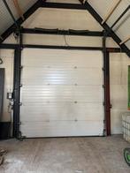 Novoferm overheaddeur b340xh360, Ophalen, Kunststof, Garagedeur, Zo goed als nieuw