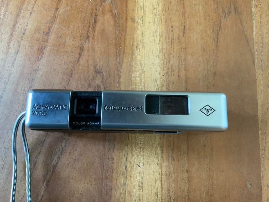 Agfamatic 2008 telepocket, Audio, Tv en Foto, Fotocamera's Analoog, Ophalen of Verzenden, Zo goed als nieuw, Overige Merken
