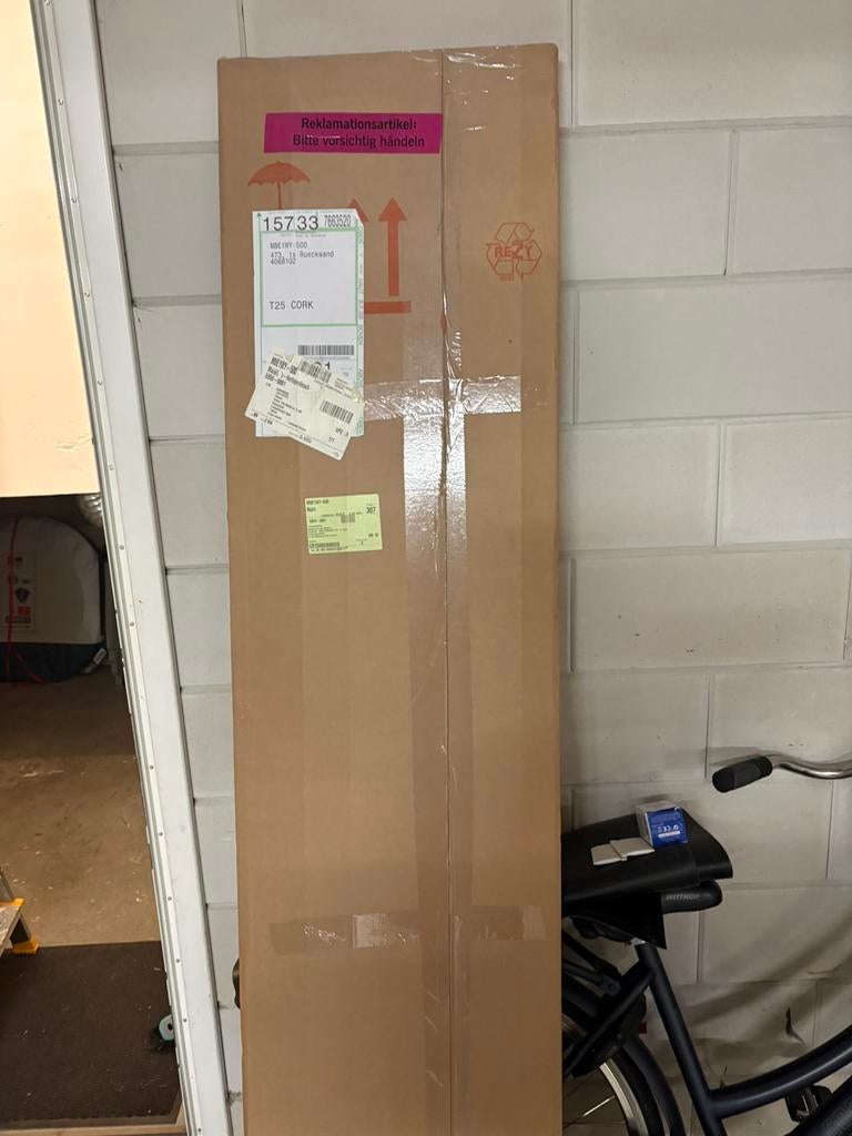 Achterkant linnenkasten (nieuw in doos), Ophalen, Nieuw