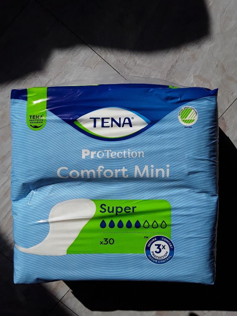 Inlegkruisje - Tena - Protection - Comfort mini - Super, Sport en Fitness, Ophalen, Nieuw