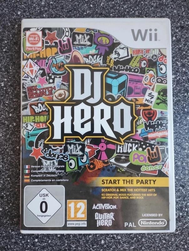 DJ Hero, Muziek, Verzenden, 1 speler, Zo goed als nieuw