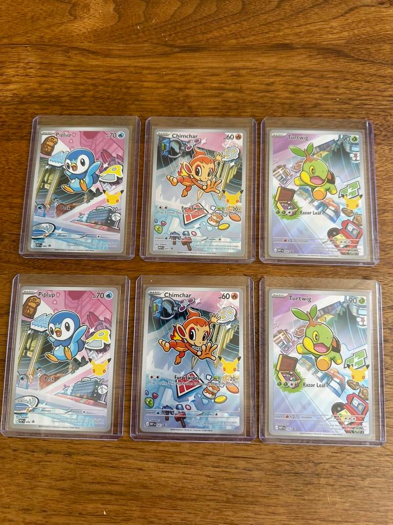 Pokémon first partner sinnoh starters, Ophalen of Verzenden, Zo goed als nieuw