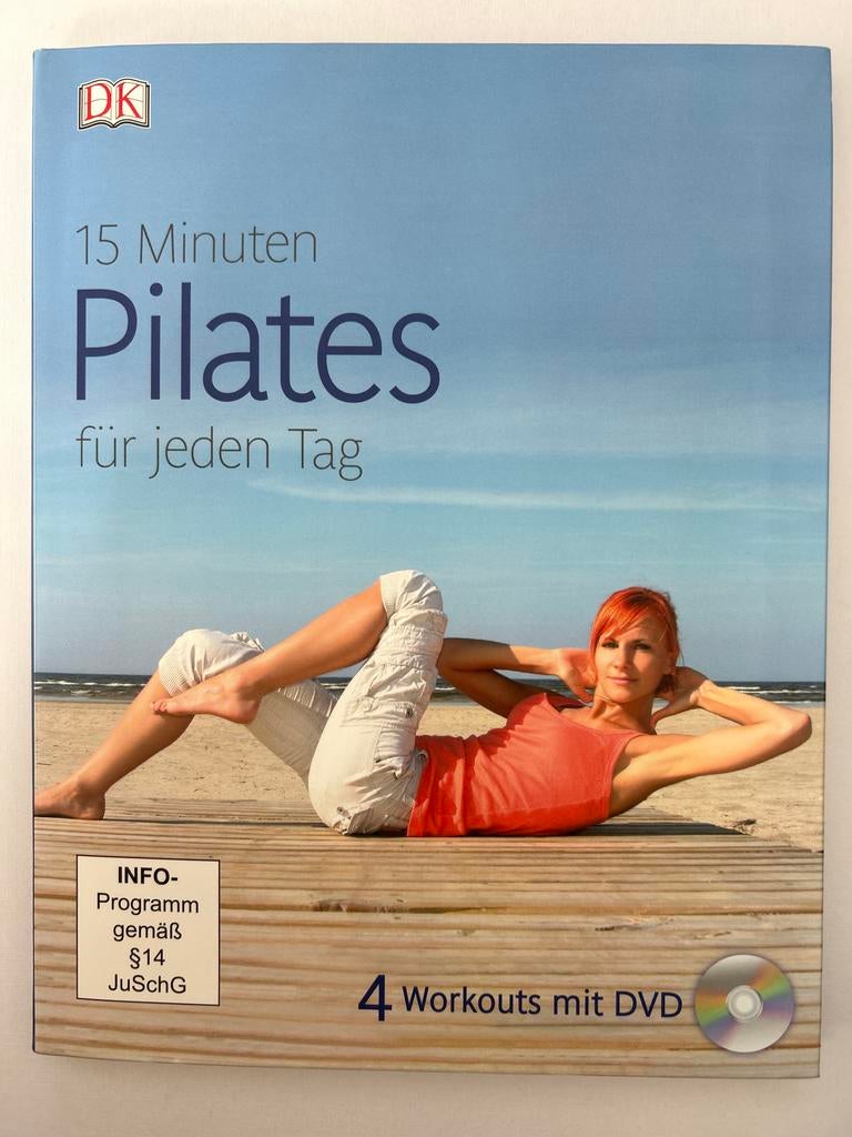 15 Minuten Pilates voor elke dag - Nieuw met DVD, Boeken, Ophalen of Verzenden, Nieuw, Gezondheid en Conditie