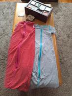 2x slaapzak 1hema grijs 1x Hema rood /wit, Ophalen of Verzenden, 85 tot 100 cm, Slaapzak