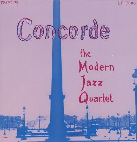 LP Modern Jazz Quartet - Concorde, Cd's en Dvd's, Vinyl | Jazz en Blues, Ophalen, Gebruikt, 1940 tot 1960, 12 inch
