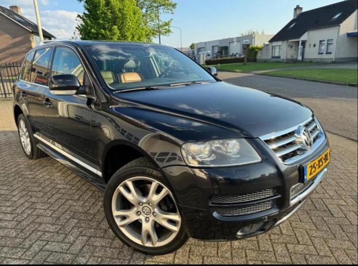 Volkswagen Touareg 5.0 TDI V10, Auto's, Volkswagen, Touareg, Diesel, G, SUV of Terreinwagen, Automaat, Geïmporteerd, Zwart, Vierwielaandrijving