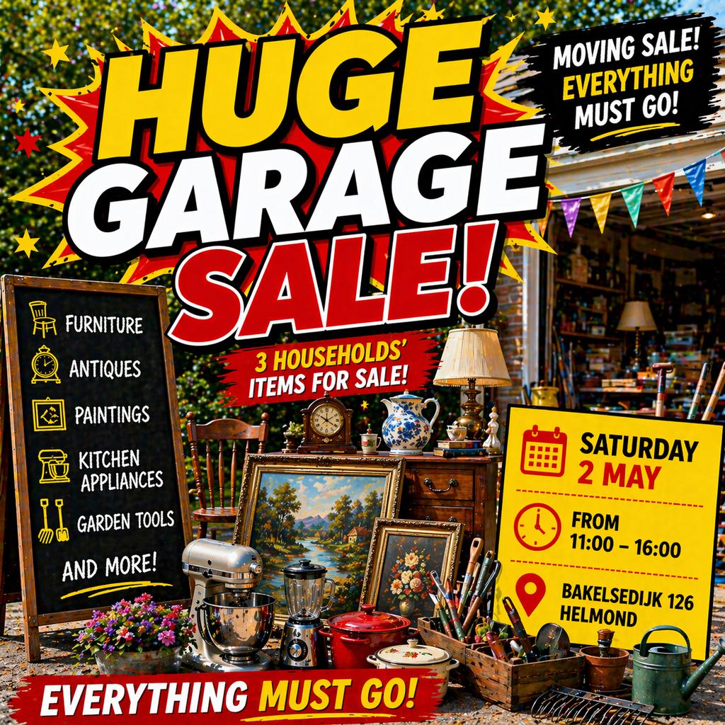 Huge Garage Sale - Everything Must Go, Ophalen