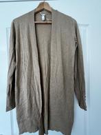 Everme lang beige fijn gebreid vest maat XS nieuw, Beige, Nieuw, Ophalen of Verzenden, Everme