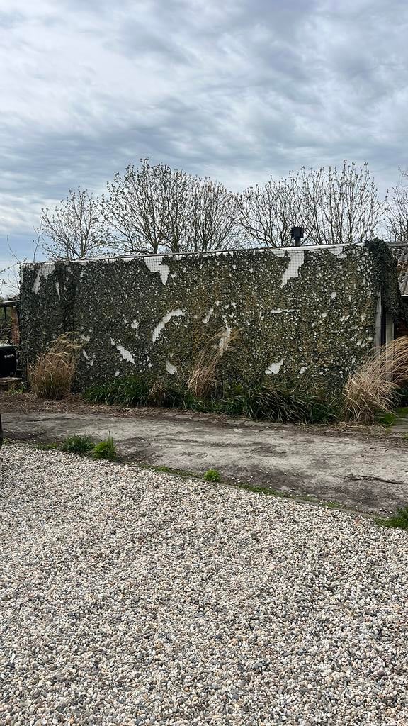 Schuilstal/ container vrachtwagen 7.60 Lx 2.55B x 2.77 hoog, Ophalen