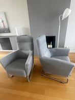 Fauteuil  grijs, Ophalen, Gebruikt, Moder, 75 tot 100 cm