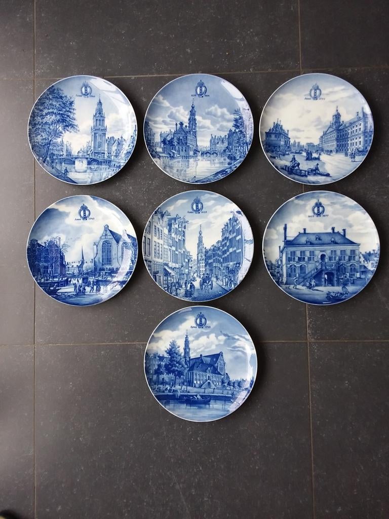 Wandborden Amsterdam, Antiek en Kunst, Ophalen of Verzenden