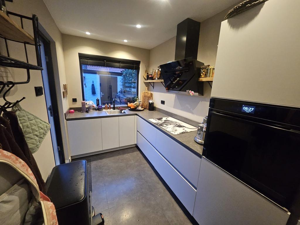 Keuken 6,5 jaar oud (afzuigkap, inductie en quooker), Huis en Inrichting, Ophalen, Zo goed als nieuw