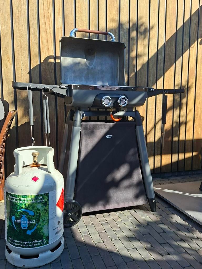Jamie Oliver gasbbq... in prijs verlaagd!!, Tuin en Terras, Gasbarbecues, Ophalen, Zo goed als nieuw, Jamie Oliver