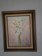 Olieverf op doek - Bloemen, Ophalen of Verzenden