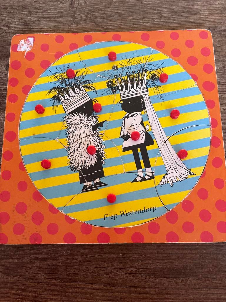 Fiep Westendorp puzzel, Kinderen en Baby's, Speelgoed | Kinderpuzzels, Gebruikt, 2 tot 4 jaar, 10 tot 50 stukjes, Van hout, Ophalen of Verzenden