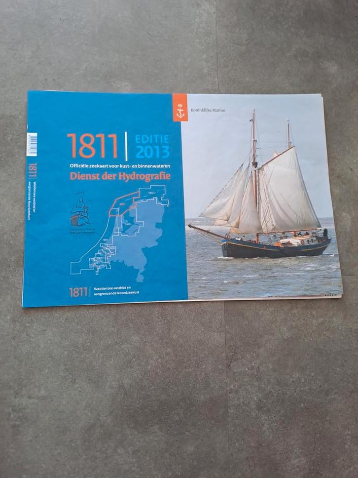 Hydrografische kaart 1811 editie 2013, Hobby en Vrije tijd, Modelbouw | Boten en Schepen, Ophalen