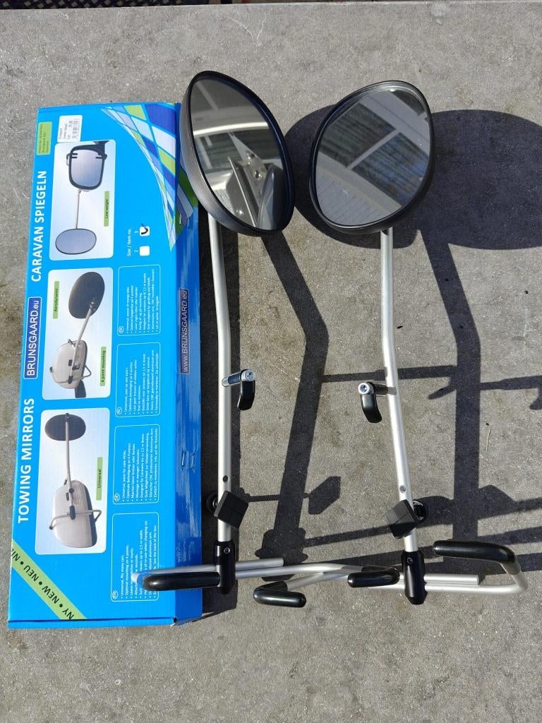 Caravanspiegels Brunsgaard, Caravans en Kamperen, Caravan accessoires, Zo goed als nieuw, Ophalen