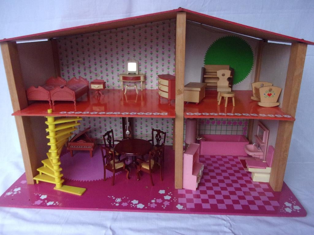 POPPENHUIS + INRICHTING  (JAREN '50), Ophalen of Verzenden