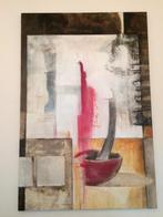 Groot schilderij "Basics of Live" van Toos van Poppel, Ophalen