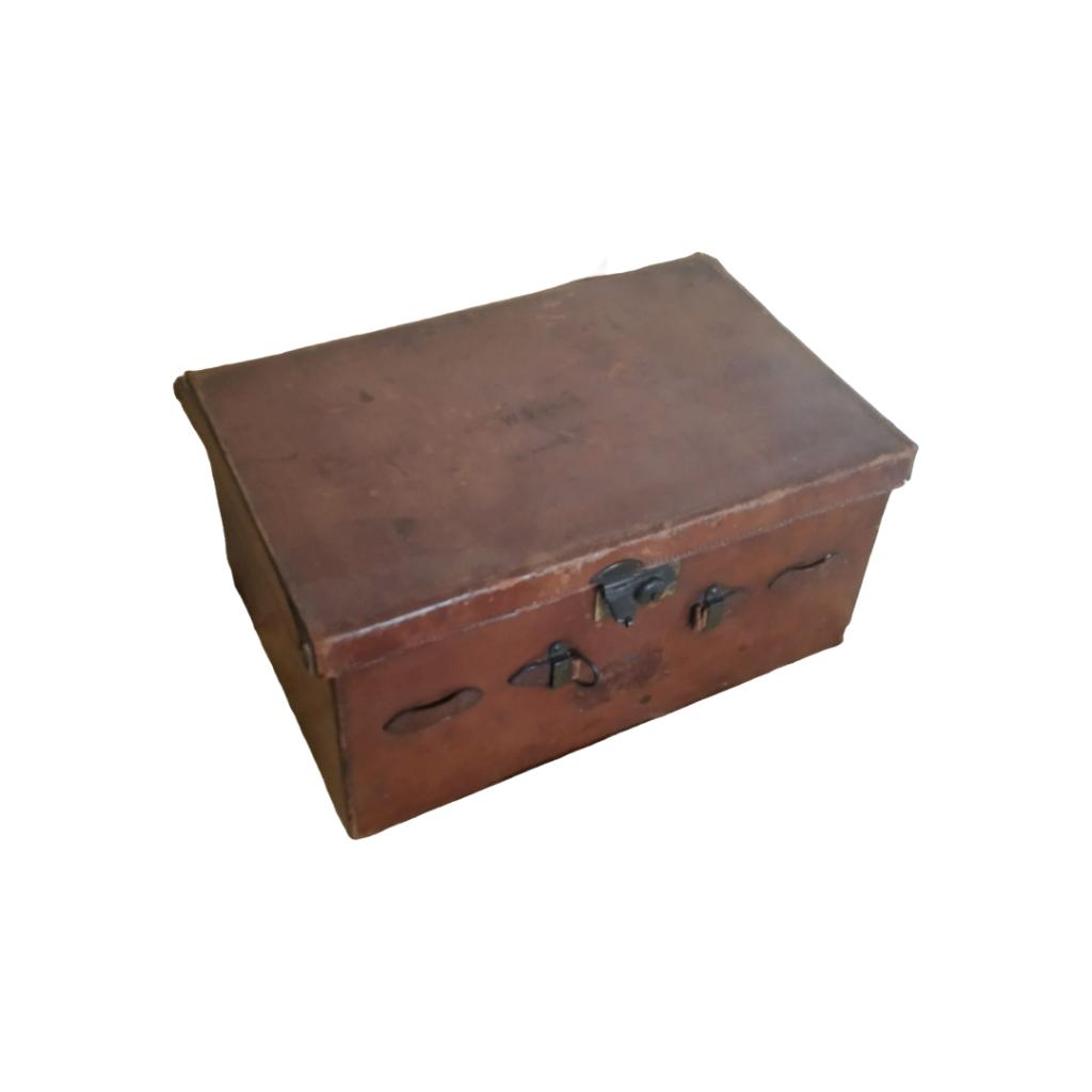 Antieke geweerkoffer W.C. Carswell Liverpool – ca. 1930–1935, Ophalen of Verzenden