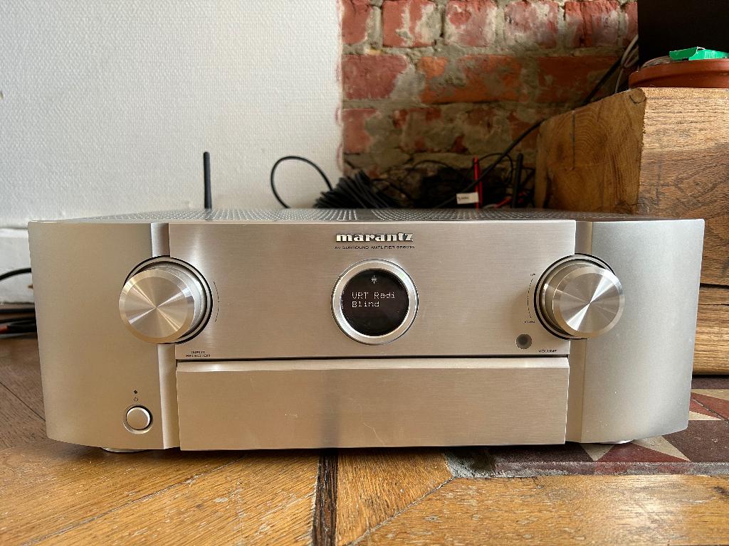 Marantz SR-6015 Zilver (incl. garantie), Marantz, Overige systemen, Ophalen of Verzenden, Zo goed als nieuw