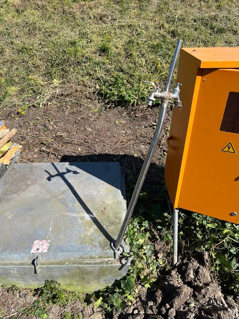 Waterput met meterkast - compleet voor bouwplaats, Doe-het-zelf en Verbouw, Ophalen of Verzenden, Gebruikt, Overige typen