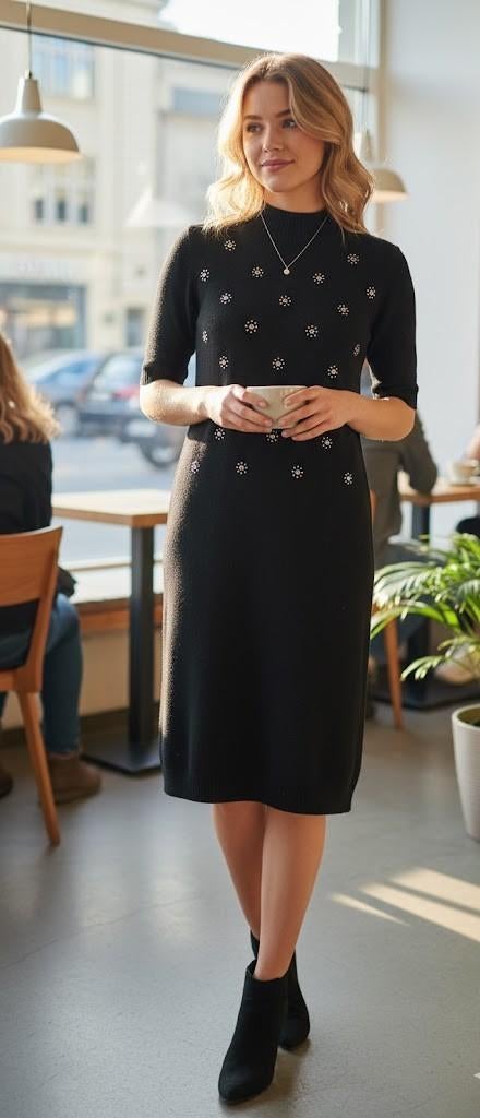 jurk rabe, Kleding | Dames, Jurken, Rabe, Verzenden, Zwart, Maat 42/44 (L)