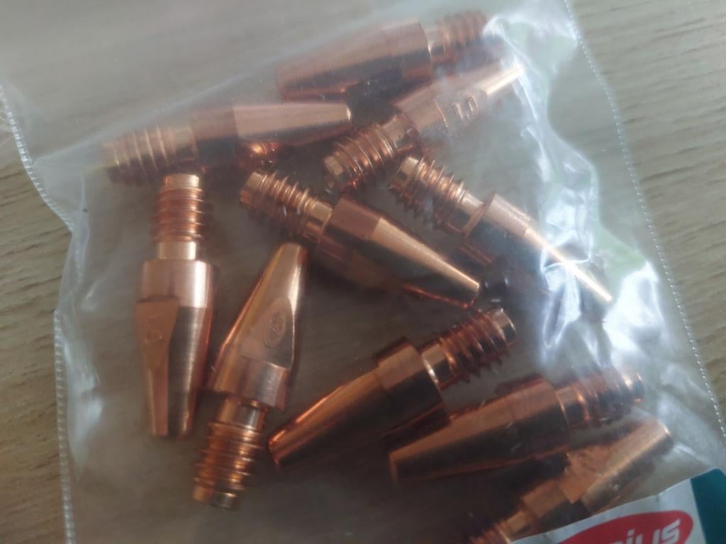 Fronius contact tube 1.0/ M8x1.5 10x32 10Stk.Pcs, Ophalen of Verzenden