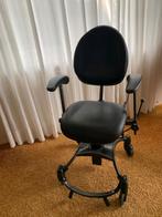 Electrische trippelstoel hoog laag, Ophalen, Zo goed als nieuw, Zwart, Eén