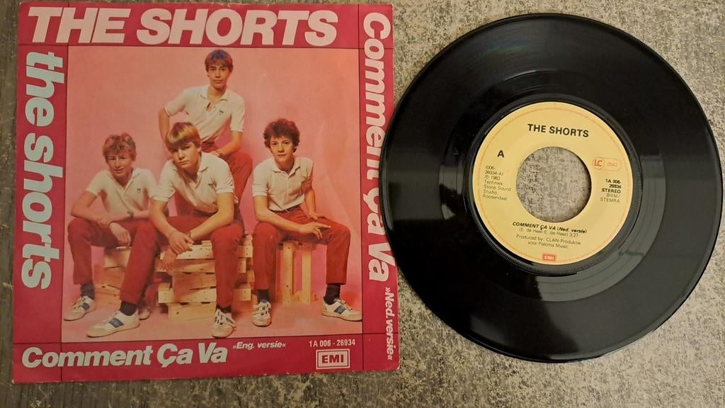 The shorts  - comment ca va, Gebruikt, 7 inch, Single, Ophalen of Verzenden