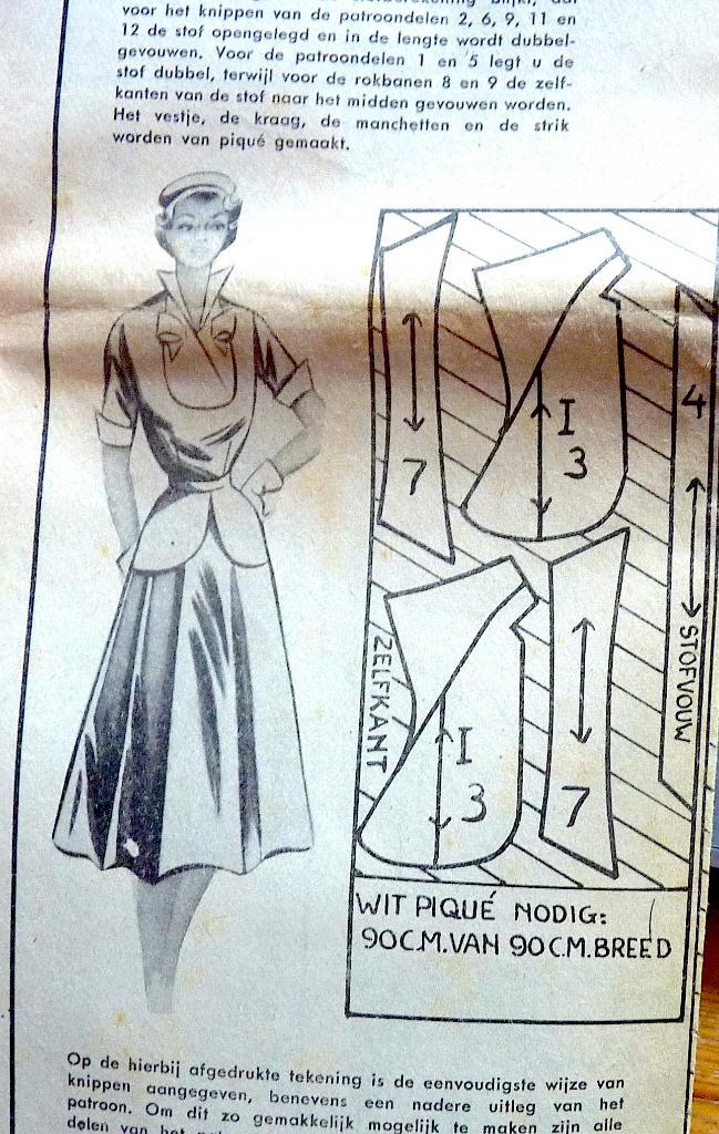 Div. Kant en Klare patronen voor de vrouw: VINTAGE !, Hobby en Vrije tijd, Kledingpatronen, Zo goed als nieuw, Overige typen, Vrouw