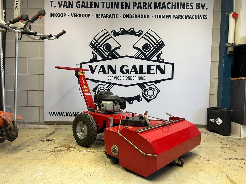 Gs m sweep 0850 veegmachine veeg machine borstel machine, Tuin en Terras, Veegmachines, Ophalen of Verzenden